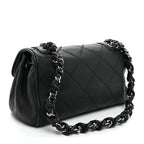 Calfskin Ultimate Stitch Flap Gray