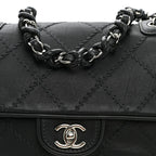 Calfskin Ultimate Stitch Flap Gray
