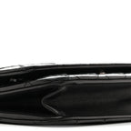 Calfskin Whipstitch Wallet On Chain WOC Black