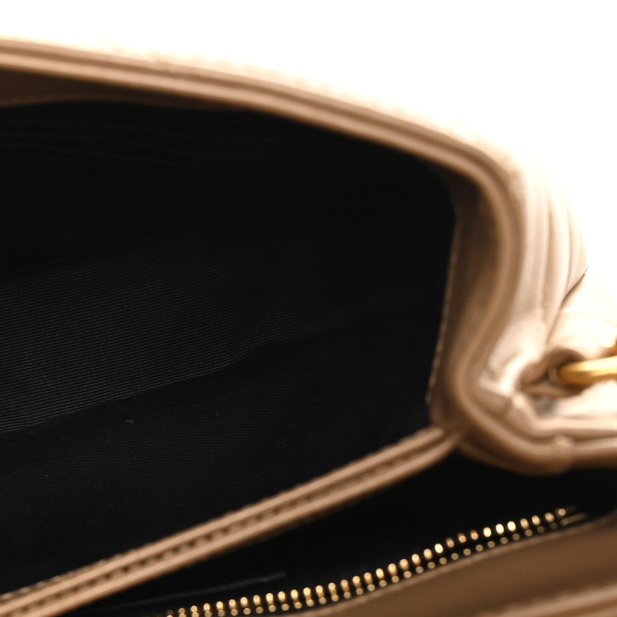 Calfskin Y Quilted Monogram Toy Loulou Crossbody Bag Dark Latte