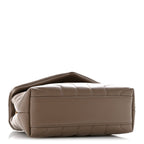 Calfskin Y Quilted Monogram Toy Loulou Crossbody Bag Taupe
