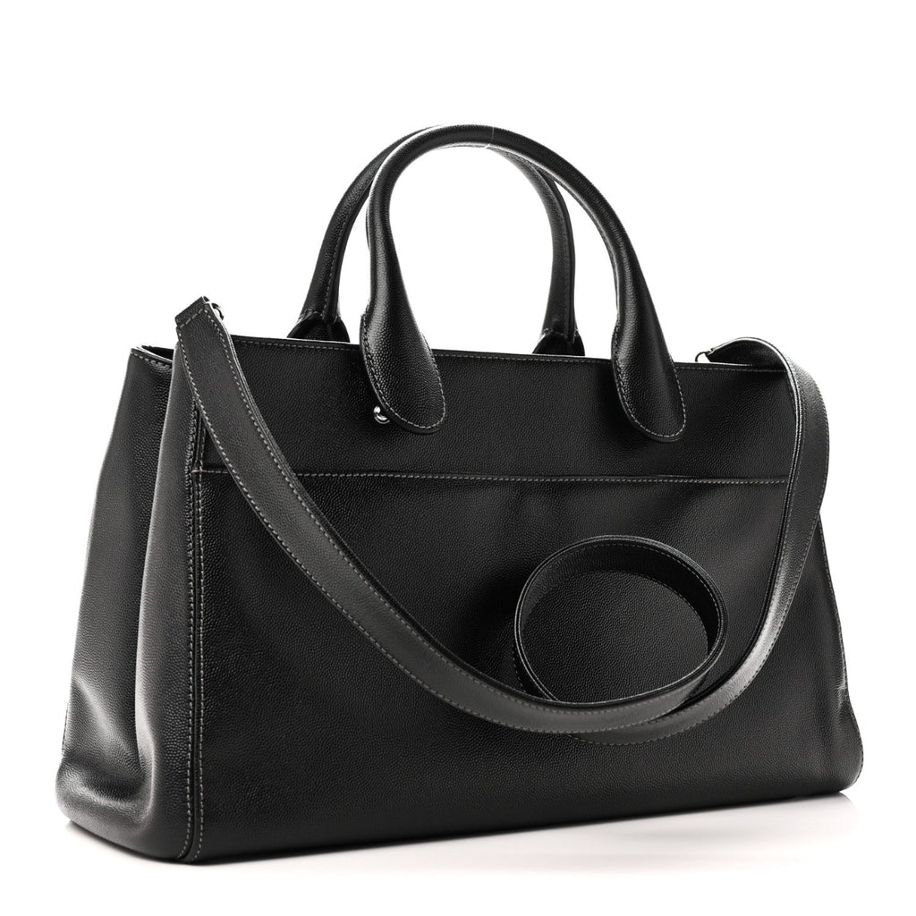 Caviar Cerf Executive Shopper Tote Black
