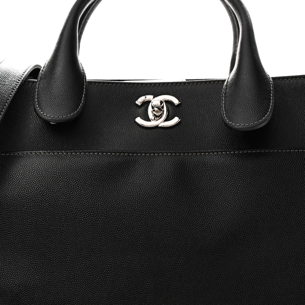 Caviar Cerf Executive Shopper Tote Black
