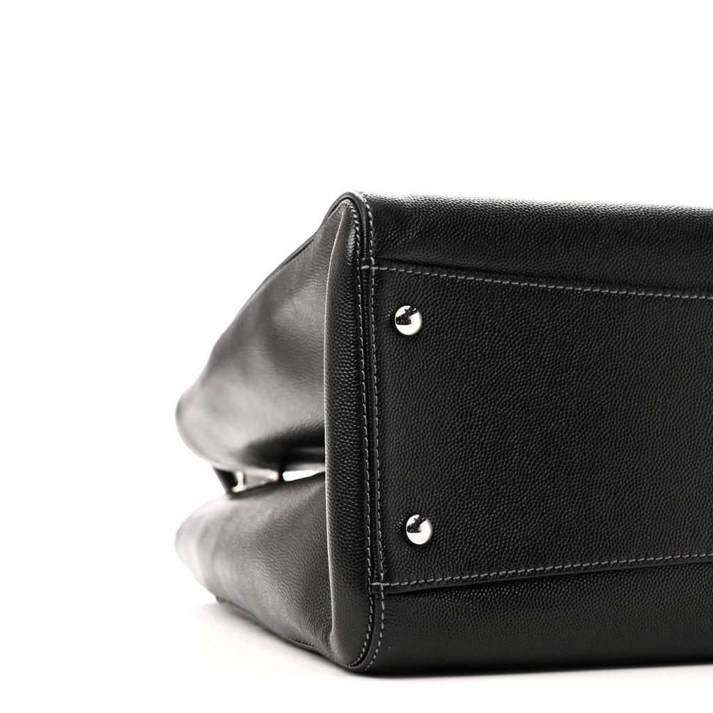 Caviar Cerf Executive Shopper Tote Black