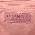 Caviar Deauville Drawstring Bucket Bag Light Pink