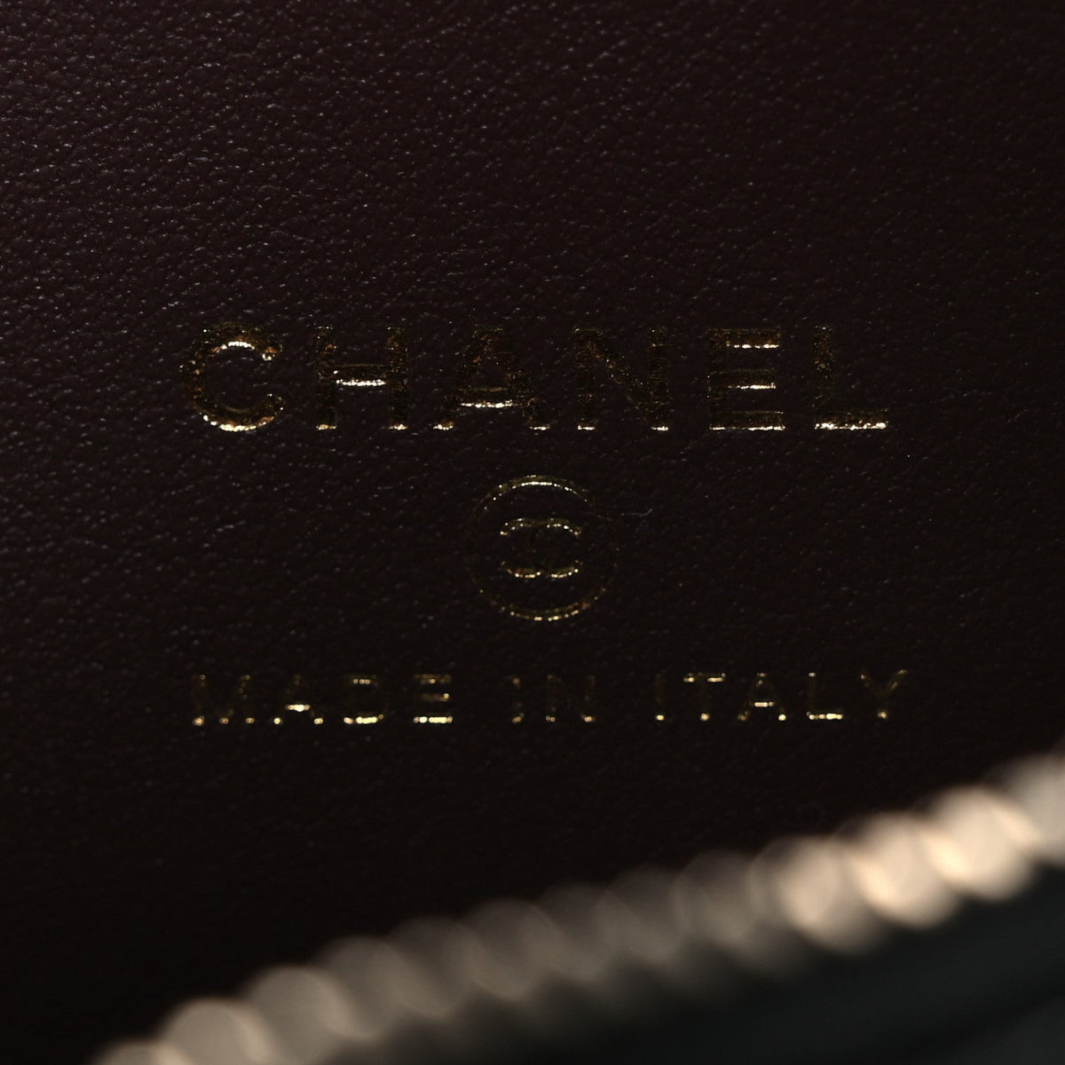 Caviar Quilted Chain Camera Bag Black