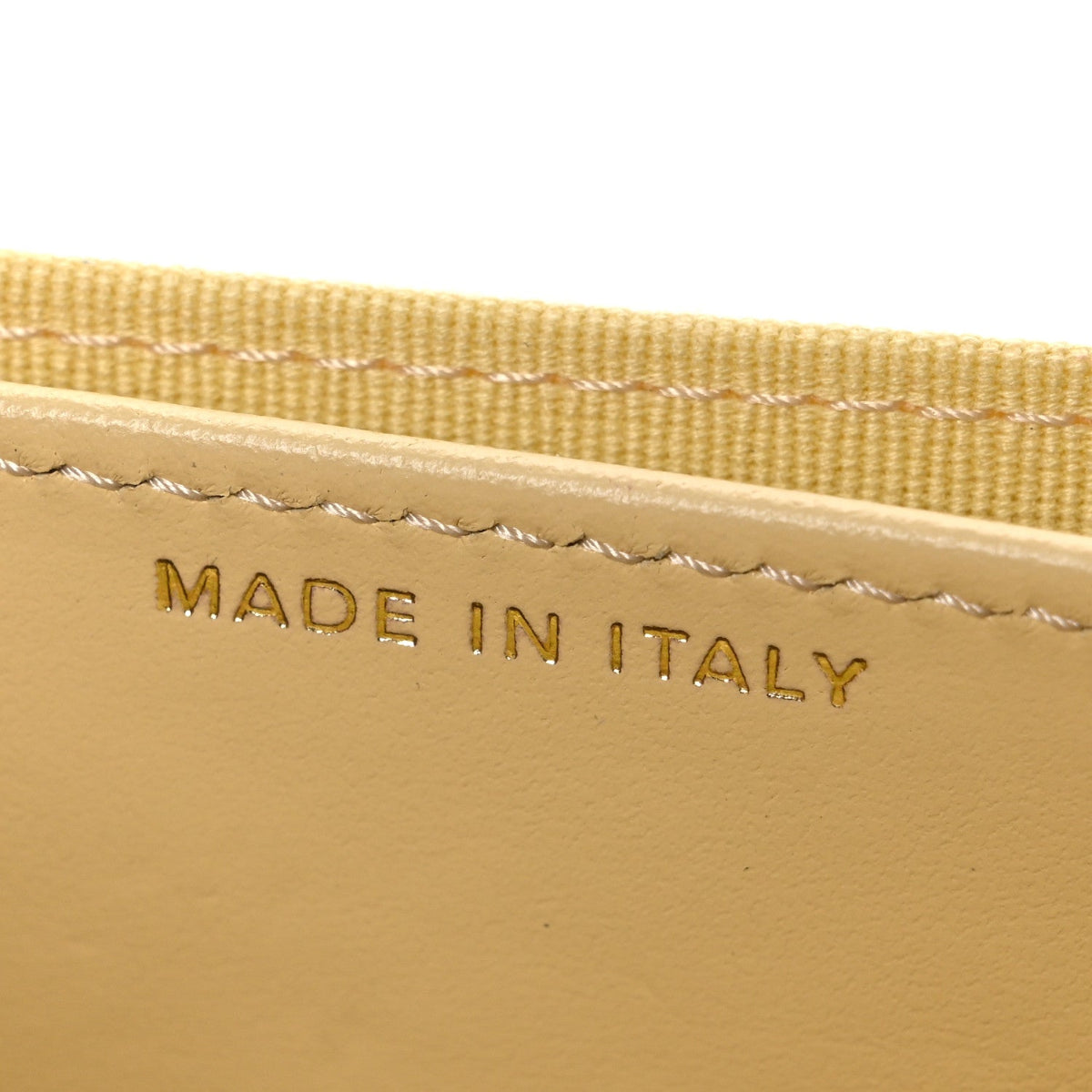 Caviar Quilted Flap Card Holder On Chain Yellow