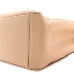 Caviar Quilted Grand Shopping Tote GST Beige Clair