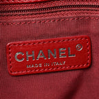 Caviar Quilted Grand Shopping Tote GST Red
