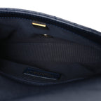 Caviar Quilted Mini CC You Flap Navy