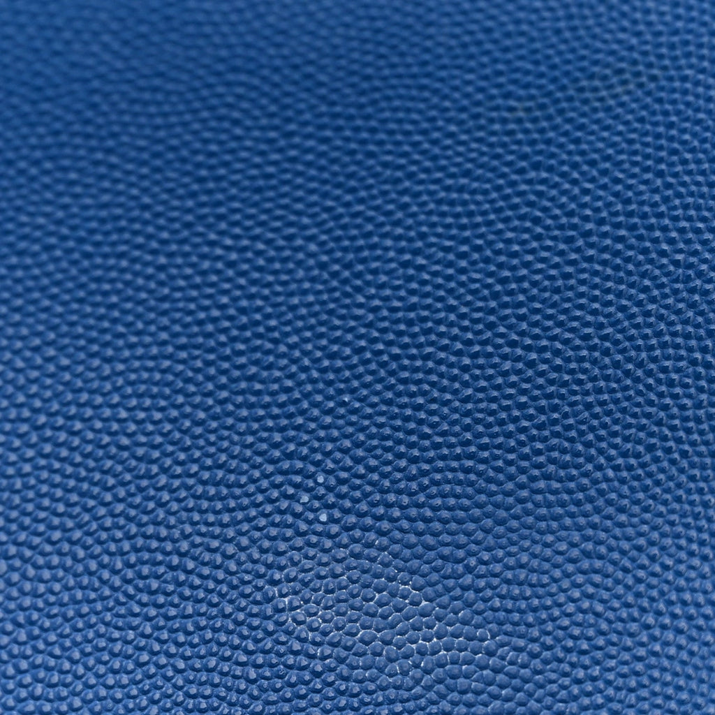 Caviar Quilted Small Boy Flap Dark Blue