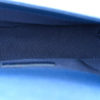 Caviar Quilted Small Boy Flap Dark Blue