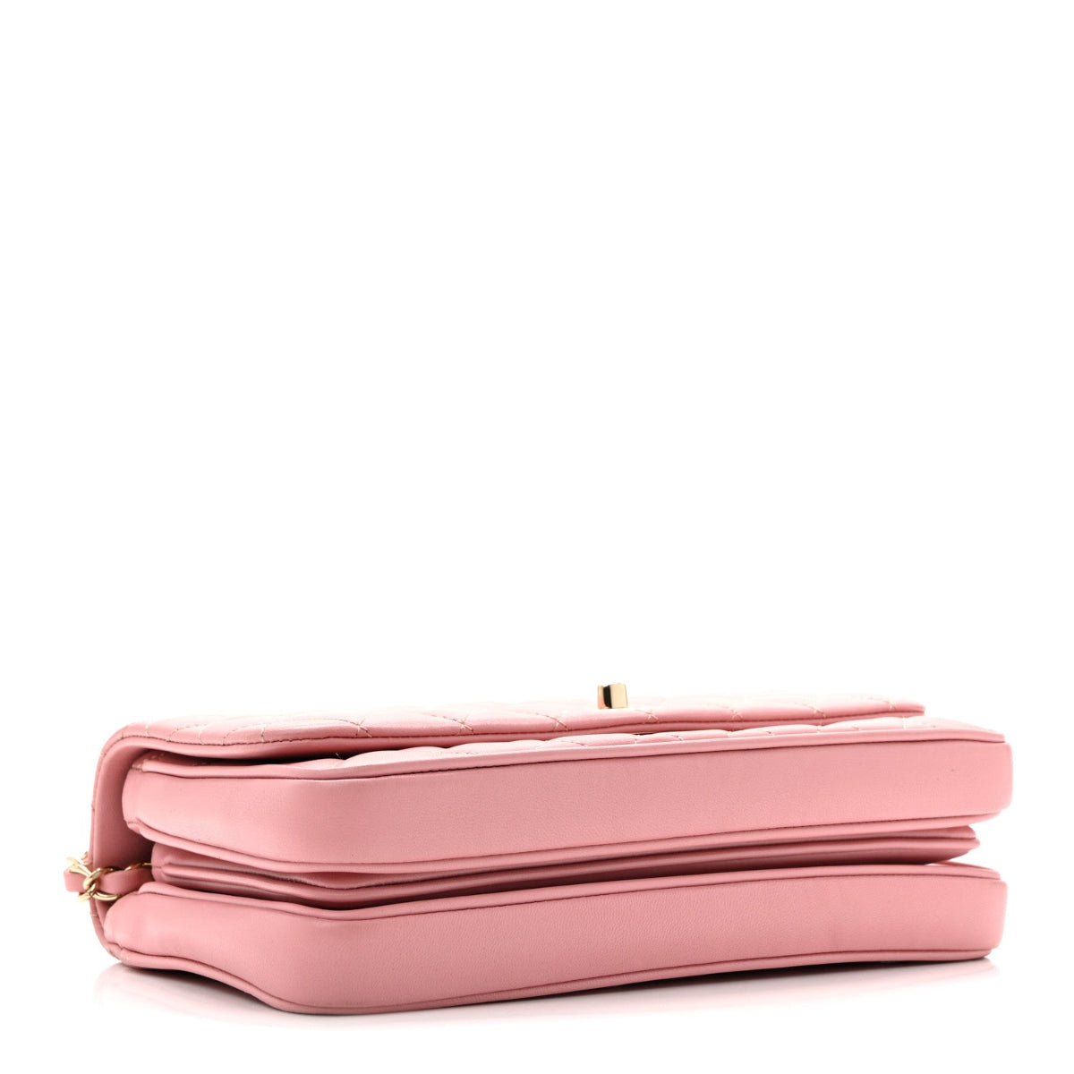 Lambskin Quilted Small Citizen Chic Flap Pink
