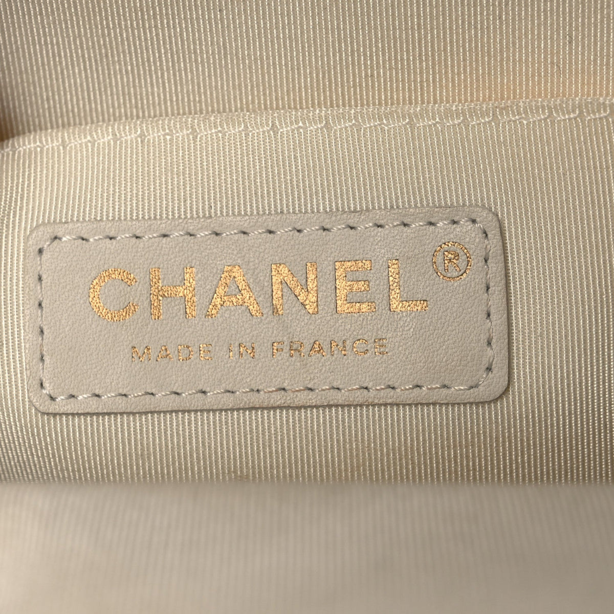 Caviar Quilted Small CC Day Backpack White