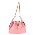 Caviar Quilted Small Chanel 25 Handbag Light Pink