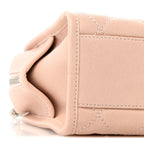 Caviar Quilted Small Deauville Bowling Bag Light Pink