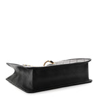 Caviar Quilted Sweet Classic Shopping Tote Black