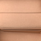 Caviar Quilted Top Handle Slim Vanity With Chain Brown