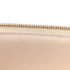 Caviar Quilted Top Handle Slim Vanity With Chain White