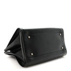 Caviar Small Studded Deauville Tote Black