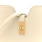 Smooth Calfskin Small Camille 16 Soft Bag Rice