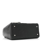 Ceramic Effect Deerskin Jeweled Swan Lady Dior Black