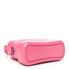 Aged Calfskin Quilted Small Gabrielle Hobo Pink