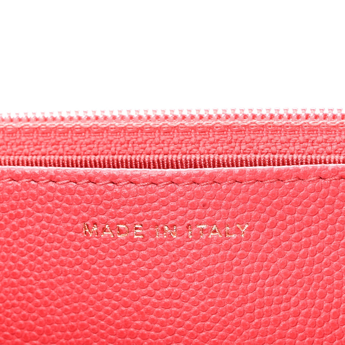 Caviar Quilted Wallet on Chain WOC Pink