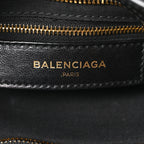 Chevre Gold Metallic Edge Hardware City Black