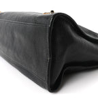 Chevre Gold Metallic Edge Hardware City Black