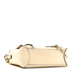 Calfskin Mini Faye Day Shoulder Bag Off White