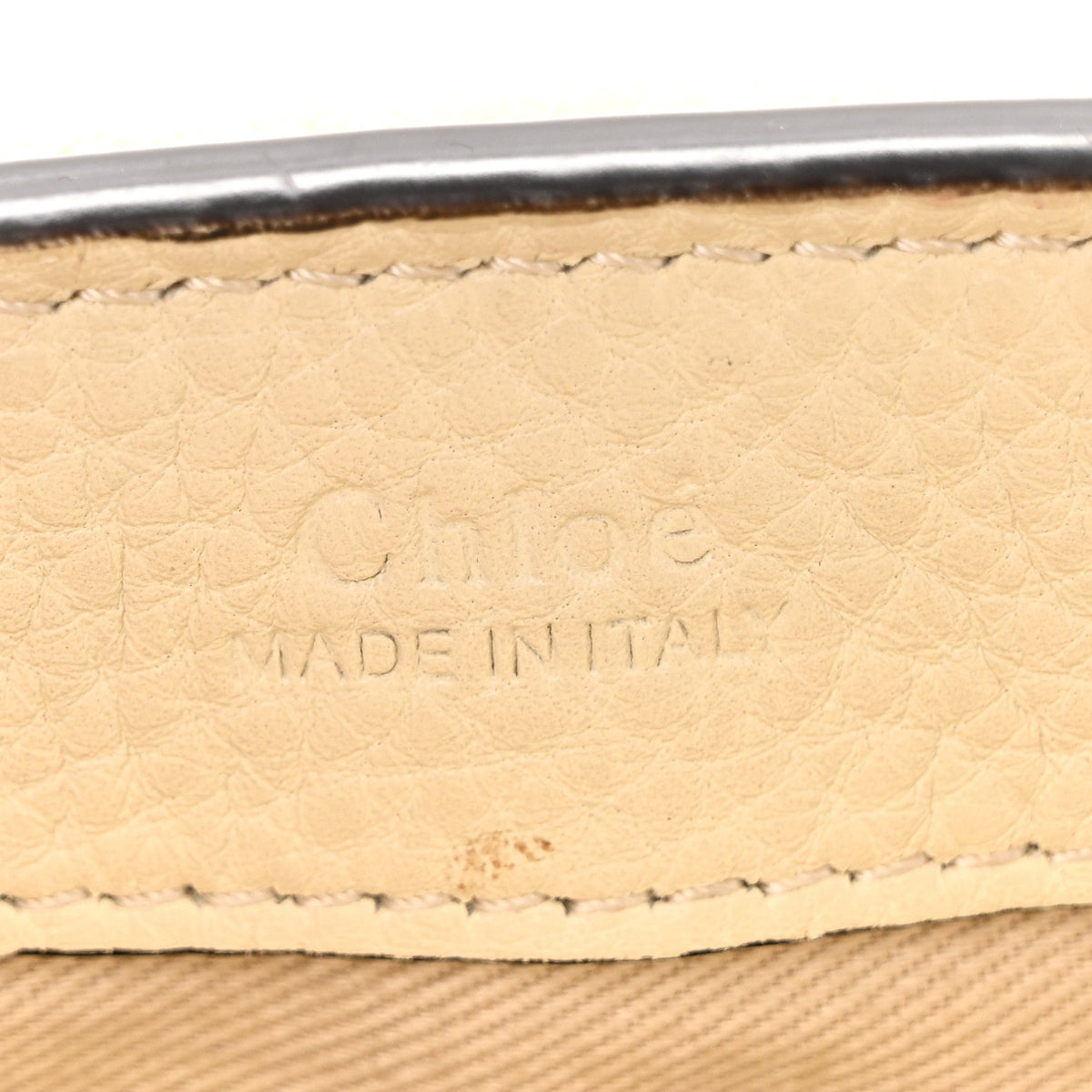 Calfskin Mini Faye Day Shoulder Bag Off White