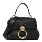 Calfskin Mini Tess Day Bag Black