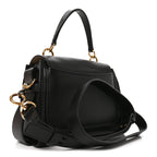Calfskin Mini Tess Day Bag Black