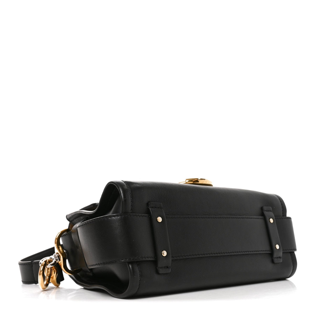 Calfskin Mini Tess Day Bag Black
