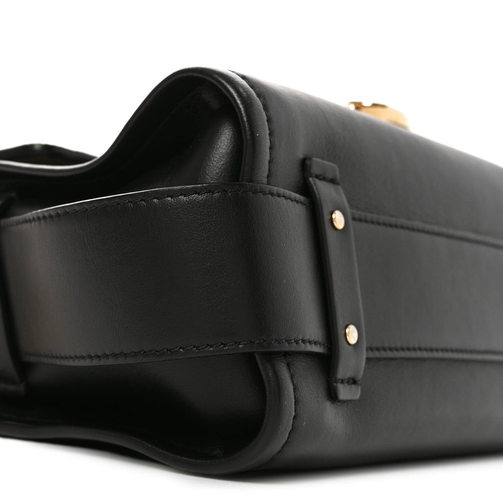 Calfskin Mini Tess Day Bag Black