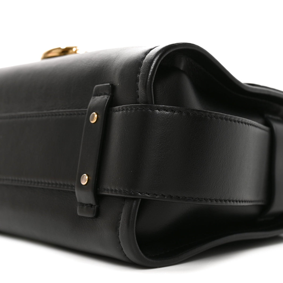 Calfskin Mini Tess Day Bag Black