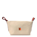 Cotton Canvas H Pavillon Large Bride-A-Brac Pouch Naturel