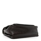 Crinkled Calfskin Matelasse Monogram Medium Niki Chain Satchel Moka