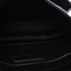 Crinkled Lambskin Matelasse Monogram Baby Niki Chain Satchel Black