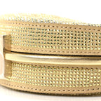 Crystal Vitello Laminato Suede FF Nano Fendigraphy Hobo Charm Platino