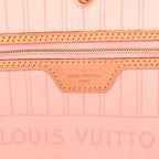 Damier Azur Neo Neverfull MM Rose Ballerine