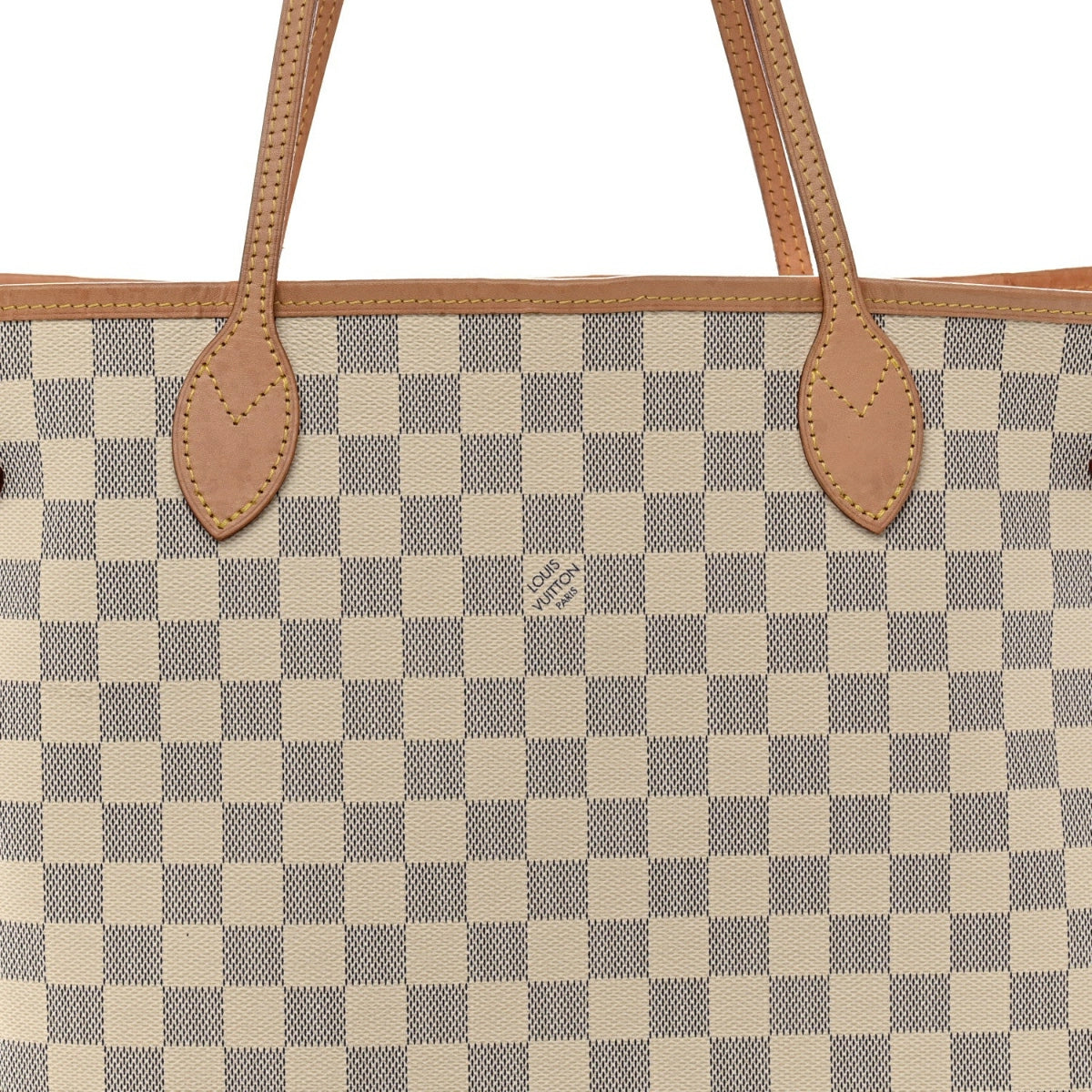 Damier Azur Neo Neverfull MM Rose Ballerine