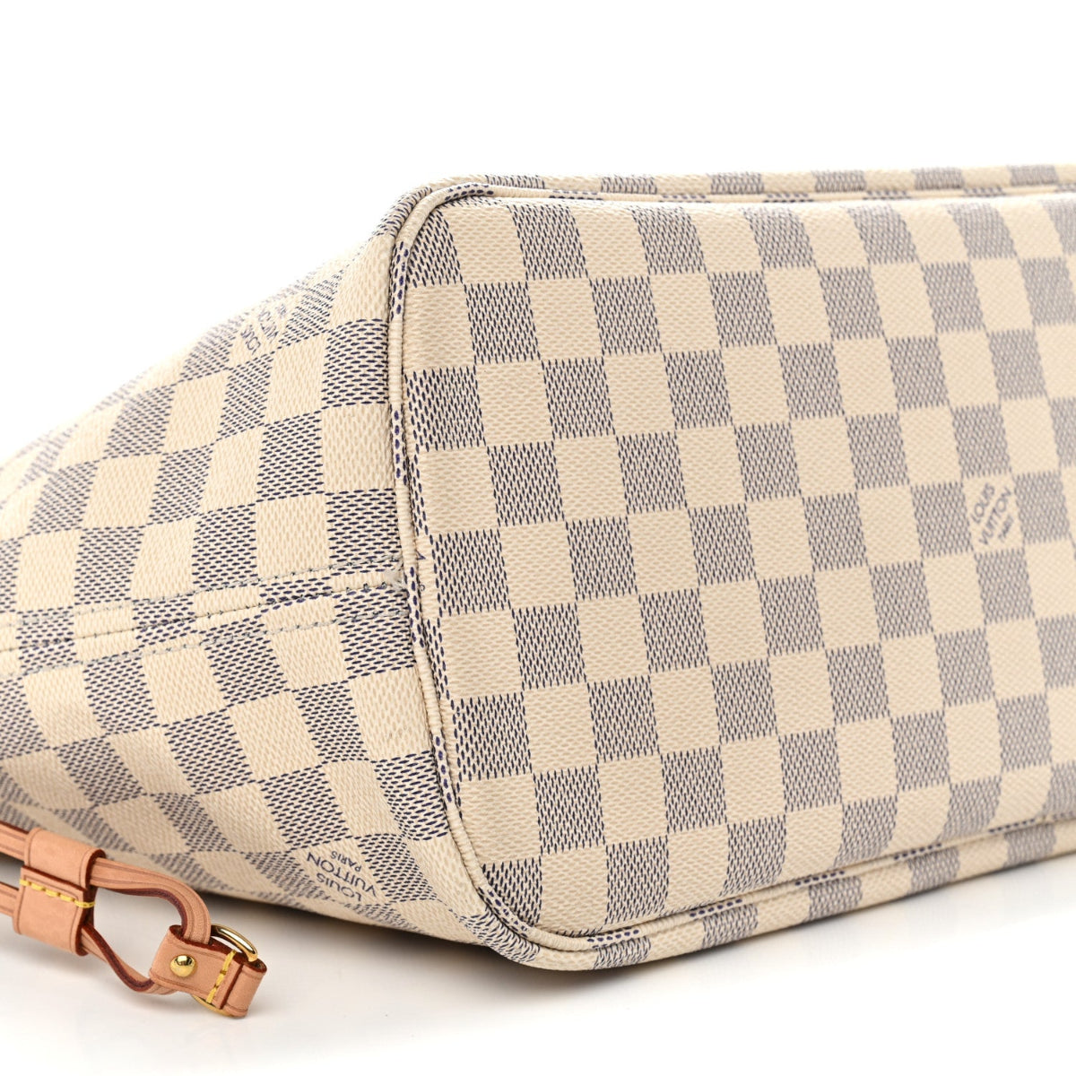 Damier Azur Neo Neverfull MM Rose Ballerine