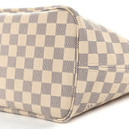 Damier Azur Neo Neverfull MM Rose Ballerine