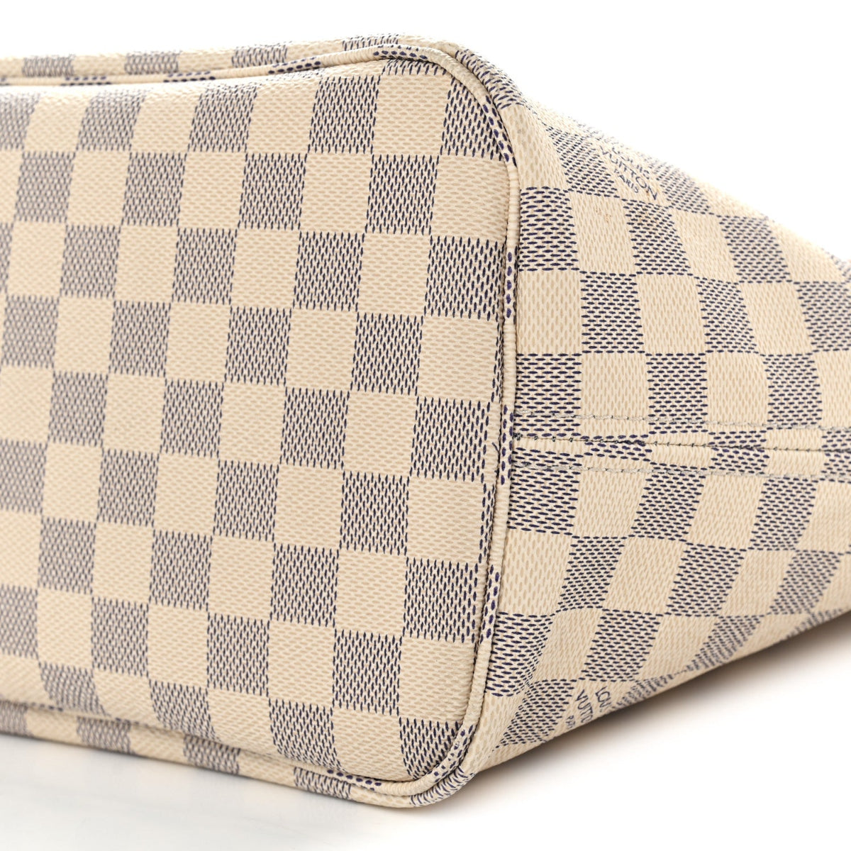 Damier Azur Neo Neverfull MM Rose Ballerine