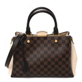 Damier Ebene Cuir Taurillon Brittany Creme