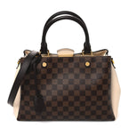 Damier Ebene Cuir Taurillon Brittany Creme