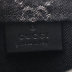 Denim Cuoio Harness GG Monogram Mini Ophidia Tote Bag Black Medium Grey