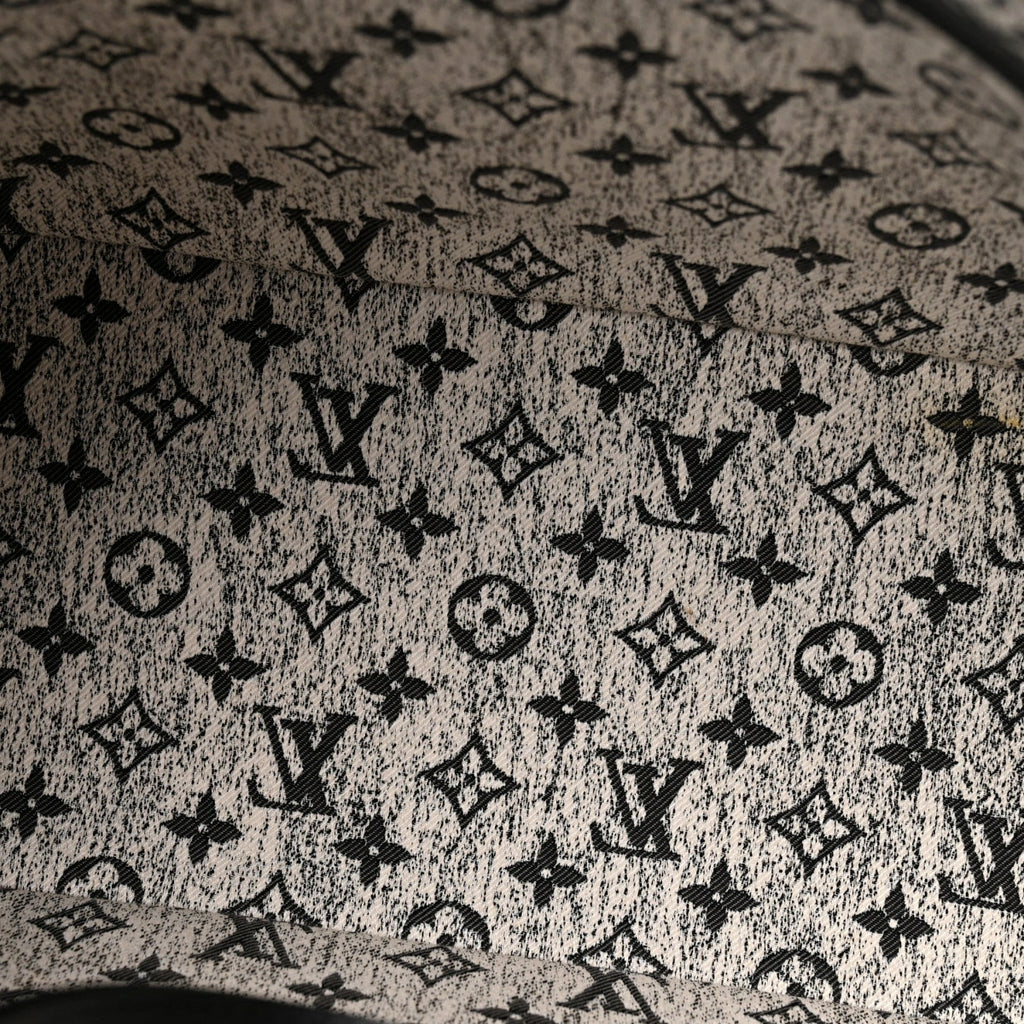 Denim Monogram Jacquard Neverfull MM Grey